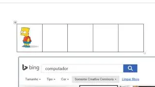 Como Inserir Figuras na tabela no Word