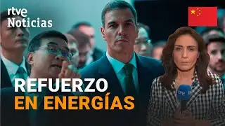 CHINA: SÁNCHEZ se reúne con ENVISIÓN y anuncia una INVERSIÓN de 1.000 MILLONES en ESPAÑA | RTVE