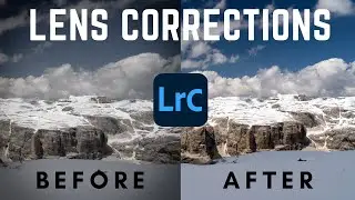 How to apply LENS CORRECTIONS to ALL your PHOTOS on IMPORT