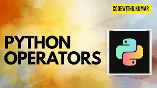 Python Operators (Hindi) | Details Python operators in Hindi | operators in python(Hindi)