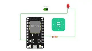 Blynk Switch control a led using esp32