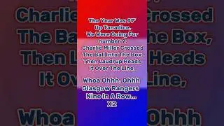 Glasgow Rangers 9 In A Row Song #rangers #rangersfc #scottish #song #youtube #ytshort #youtubeshorts