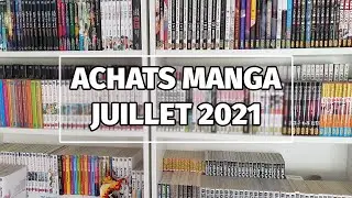 ACHATS MANGA JUILLET 2021 - PLEIN DE DÉCOUVERTES