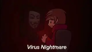 VIRUS NIGHTMARE! (Criminal but PC Virus and Mr. Red Guy sings it!) | Friday Night Funkin' Cover