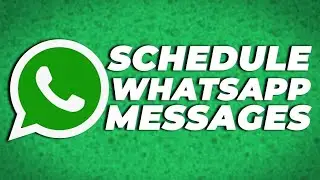 How do I automatically send a message on WhatsApp at a certain time?