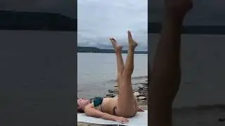 Peaceful yoga by the ocean #shorts #global #freshyoga