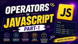 Operators in JavaScript PART-1 