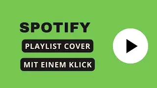 Spotify Playlist Cover erstellen mit KI 🎨 | Mit 1 Klick zum Cover