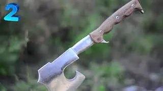 ТОП 3 САМОДЕЛКИ  ИЗ РЕССОРЫ ДЛЯ НАСТОЯЩИХ МУЖЧИН