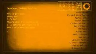 Portal 2 : End Credits Song 'Want You Gone'