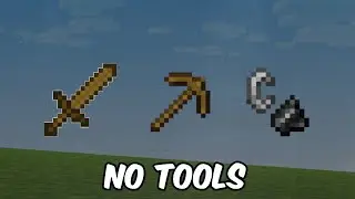 Beating Minecraft Whithout Tools