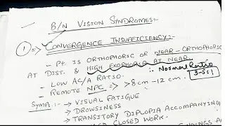 Convergence Insufficiency