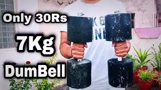 How to make Dumbbells at Home Using PVC Pipe || DIY Dumbbells | Cheap || Concrete | Creative Antal |