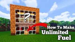 Minecraft: Unlimited Fuel Farm.100%Working Farm.How to make UNLIMITED Fuel Farm