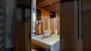 Обзор панорамной бани Б-18 с крытой терассой и джакузи