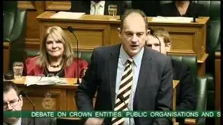 Debate on Crown Entities, Public Organisations - Retirement Commissioner - Part 3