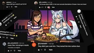 ShoeOnHead and SmugAlana FINISHING ON HASAN  - Chat music
