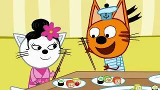 Три кота | Заморские гости | Серия 111 | Мультфильмы для детей