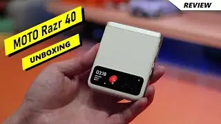 Moto Razr 40  ⚡⚡  Unboxing & Hands On Review | Full  Specs | Price | Launch Date 🔥🔥