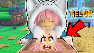 MOMON TURNS INTO AN EGG in ROBLOX @BANGJBLOX