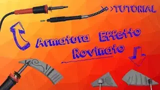 Tutorial Armatura Effetto Rovinato- How to Cosplay