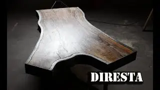 DiResta Steel Bark Walnut Slab