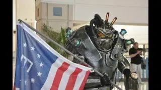 Fallout Cosplay: Enclave Soldier INVADES MegaCon (Tampa, 2017)