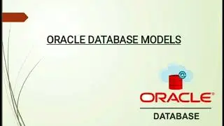 Database models || Types of models