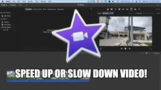 How To Speed Up or Slow Down Video in iMovie for Mac | Preserve Pitch | EASY Tutorial (2024)