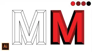 How to create a simple bevel effect for your type in illustrator