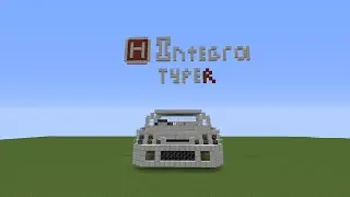 Honda Integra type R в Minecraft