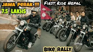 JAWA PERAK FIRST RIDE | Single Seat Bobber Bike in Nepal | Price Rs 7,50,000