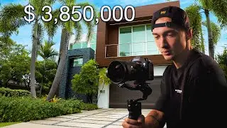 Filming a $3,850,000 MODERN WATERFRONT House in Fort Lauderdale