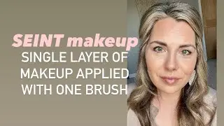 SEINT makeup| How to apply your makeup in one single layer with one brush!