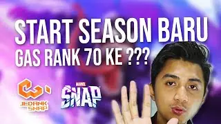 COBA 3 DECK - Gas New Season - Start Rank 70 | Marvel Snap Indonesia
