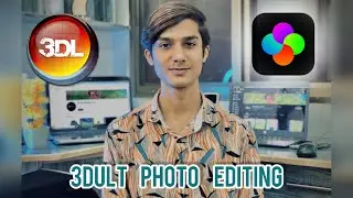 How To Edit Photo In 3Dult Editor || 3Dult Photo Editing || Moeez Editing Zone || Like & Subscribe💕