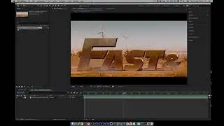 Fast & Furious MoText 01 C4D r25 Animation