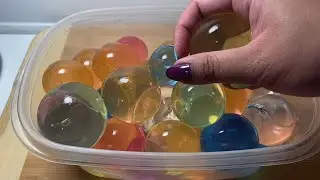 ASMR no talking: Crushing Orbeez 👊