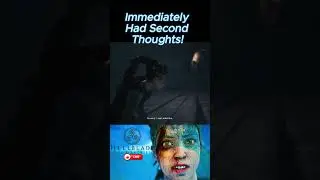 I Would be Scared too if I Saw This #hellblade #shorts