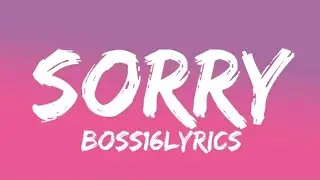 Sorry (boss16lyrics) English songs with lyrics