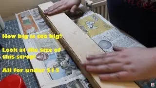 how to making a huge leather strop for under $15