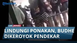 MASSA PERGURUAN SILAT KEROYOK IBU-IBU di Tulungagung akibat Lindungi Keponakan