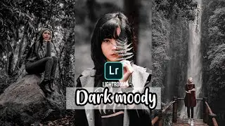 Free preset  Lightroom Dark moody | preset Lightroom  | preset gratis lightroom