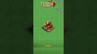 Rocket Artillery Level 1 to Max #coc #shorts