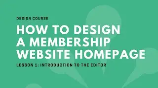 Introduction to the Editor
