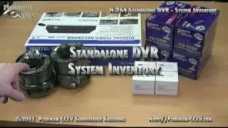 System Package Inventory - DVR-7004 H.264 Standalone DVR