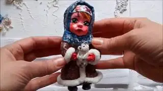 Ватная игрушка. Дарёнка