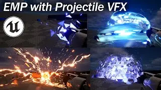 Unreal EMP Shockwave Grenade VFX