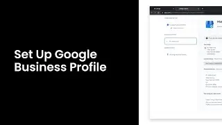 Set Up Google Business Profile