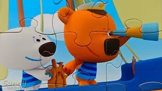 Ми-Ми-Мишки Тучка и Кеша - Морские Приключения - Собираем пазлы для детей | Sunny Yellow